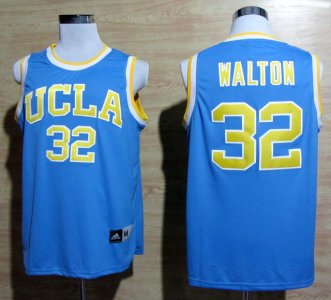 Maillot De Basket NCAA UCLA Bruins Bill Walton 32 College Basketball Bleu